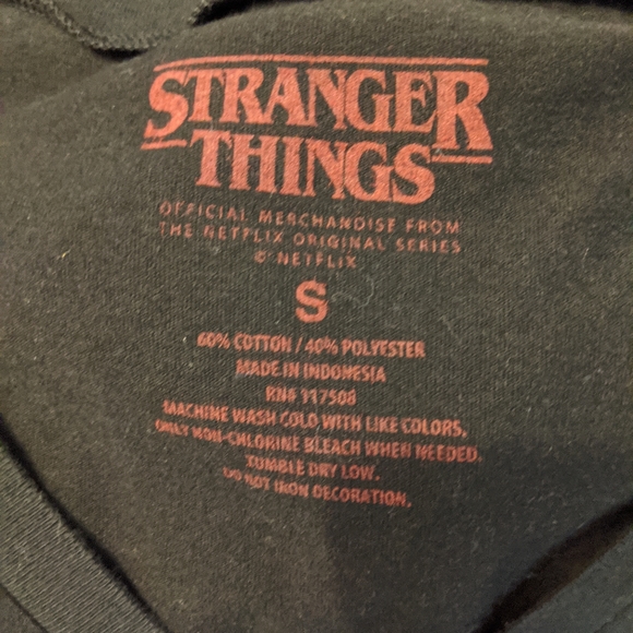 Stranger Things V Neck Women's Shirt - Picture 4 of 5
